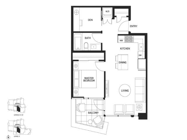 Gorgeous 1 Bedroom and Den in North Vancouver - Photo 6