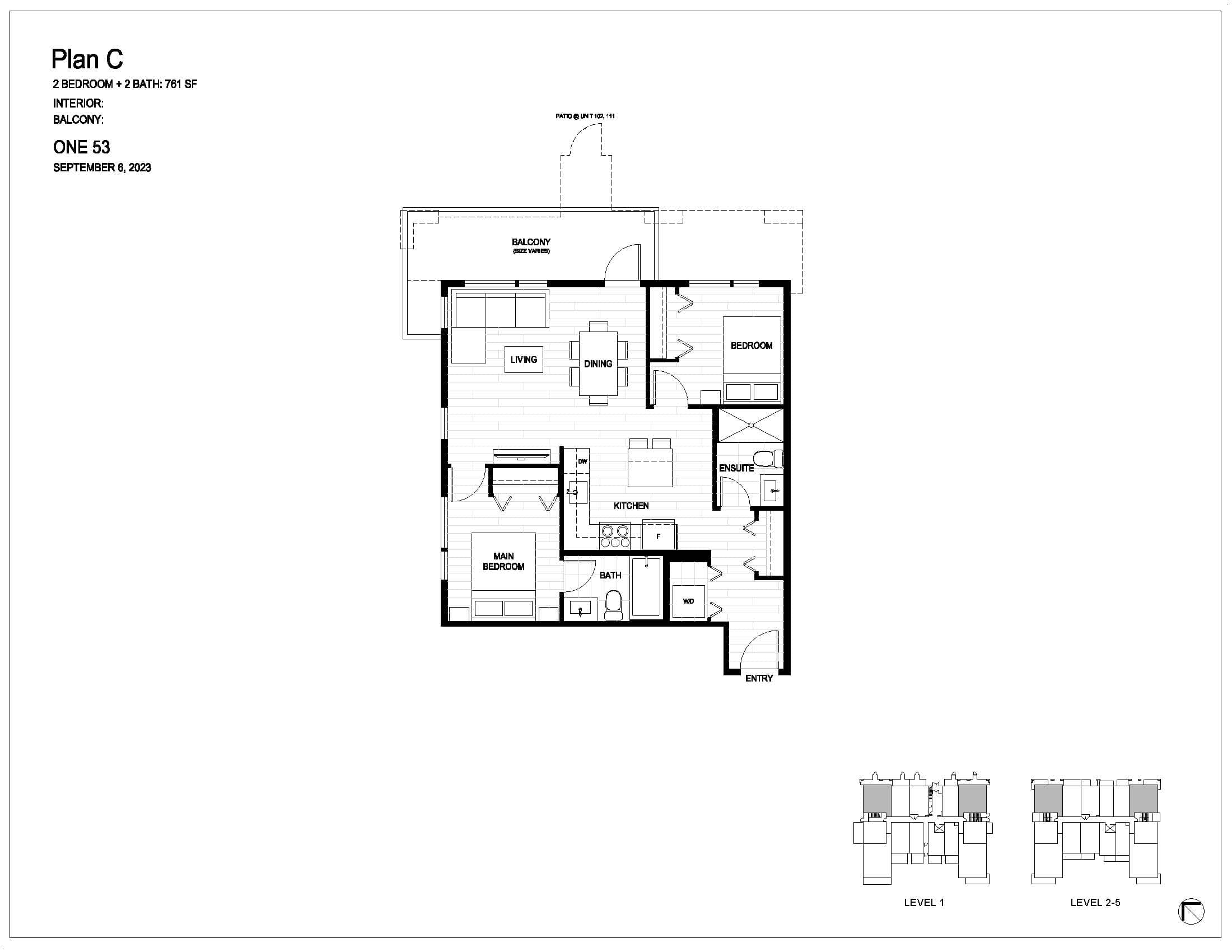 One53 - 2 Bed PROXY - Photo 2