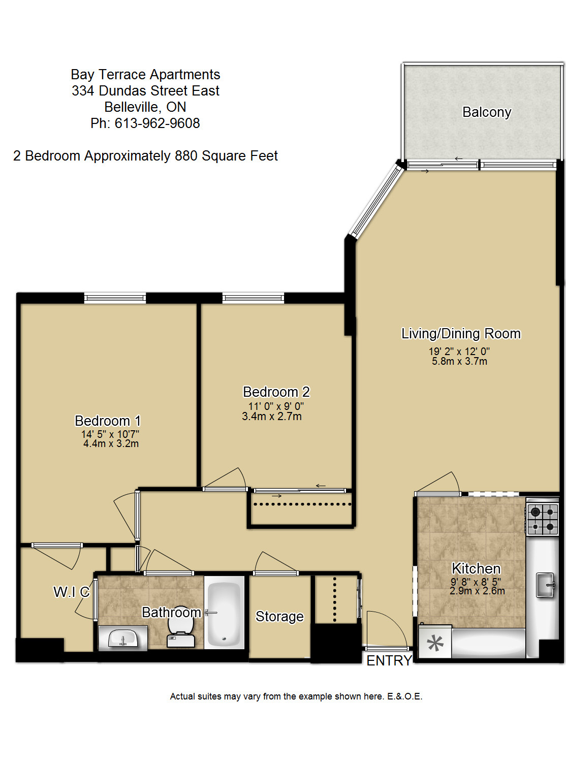 330 334 Dundas Street East Belleville For Rent